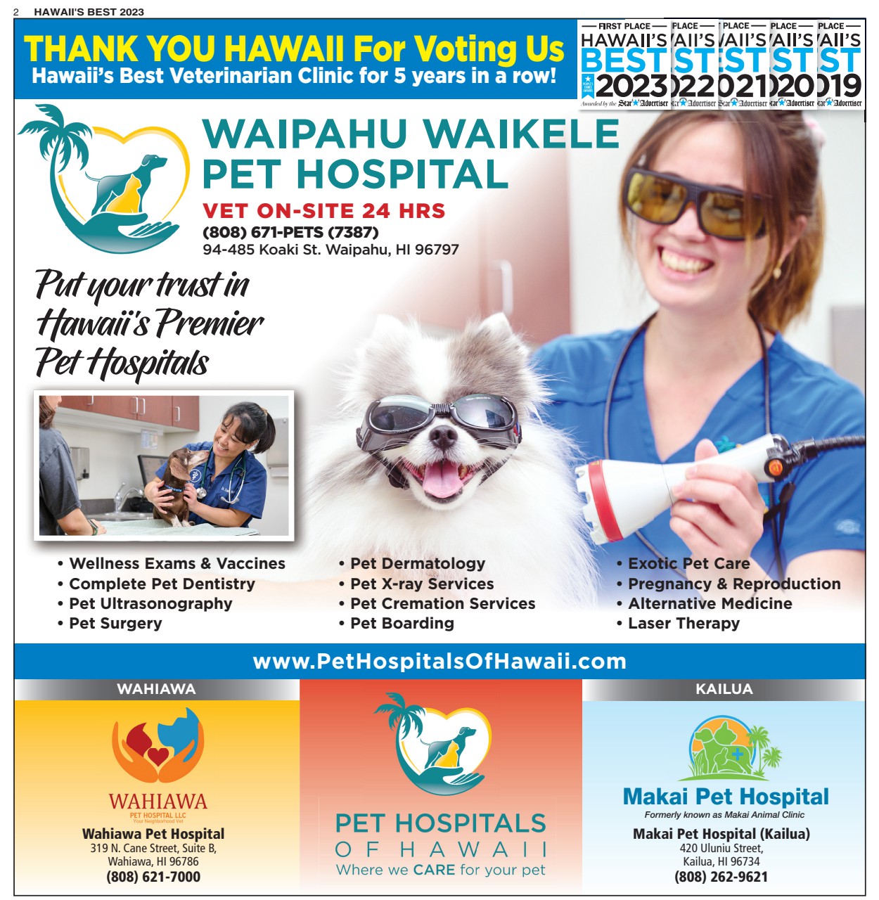 MONDAY, DECEMBER 19, 2022 Ad - Pest Tech Hawaii - Honolulu  Star-Advertiser-Main